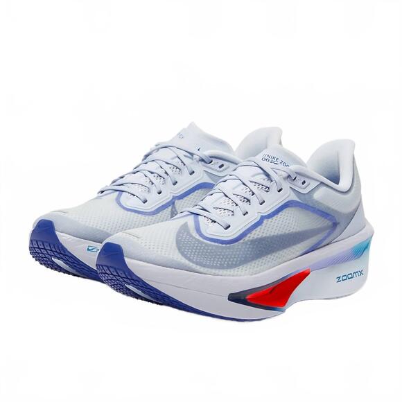 NEW NIKE men's zoom fly 6 sneakers in ghost blue void football grey